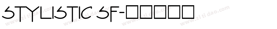 Stylistic SF字体转换
